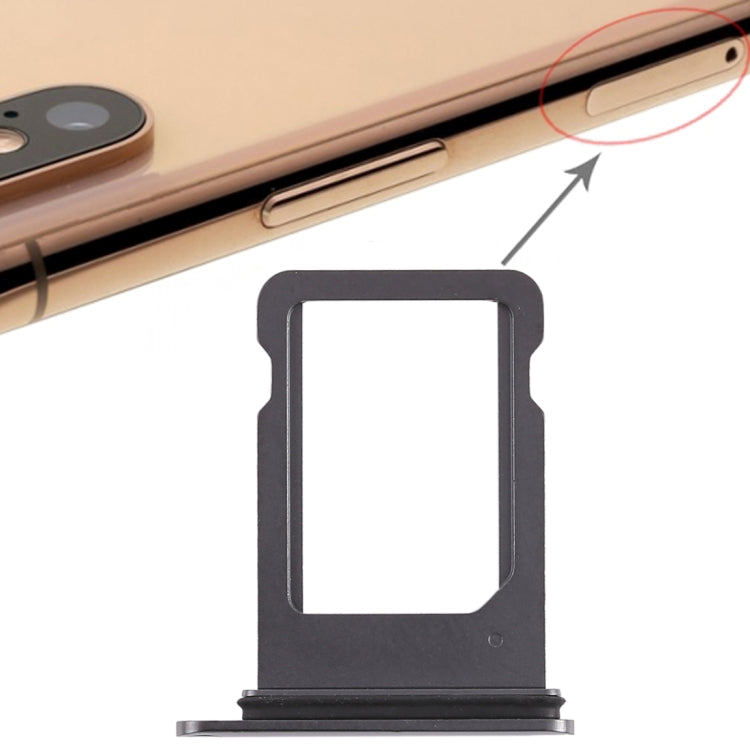 SIM Card Tray for iPhone XS (Single SIM Card)(Black) - free shipping - PMc TechLife - Order now!