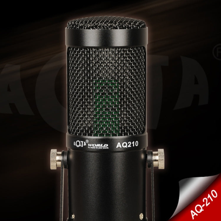 AQ-210 K Song Live Recording Capacitor Microphone - Microphone by PMC TechLife | Online Shopping South Africa | PMC TechLife | Buy Now Pay Later Mobicred