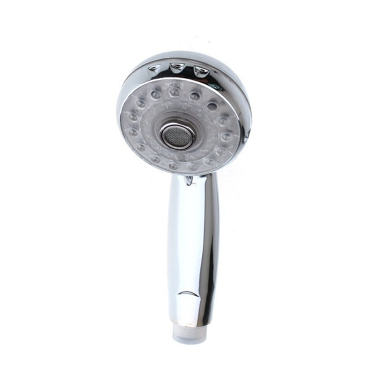 SDS-A21 15 LEDs ABS Temperature Sensor RGB LED Shower Head, Size: 22 x 8 x 4.5cm, Interface: 20mm