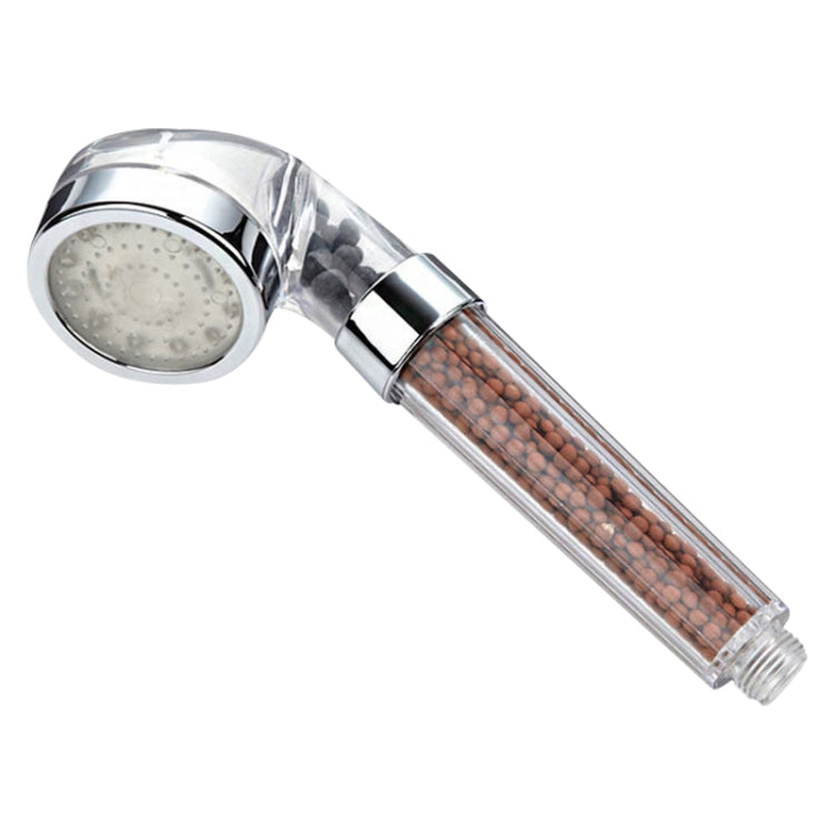 SDS-A23 15 LEDs ABS Temperature Sensor Negative Ions RGB LED Shower Head, Size: 23 x 6.5 x 5.8cm, Interface: 20mm