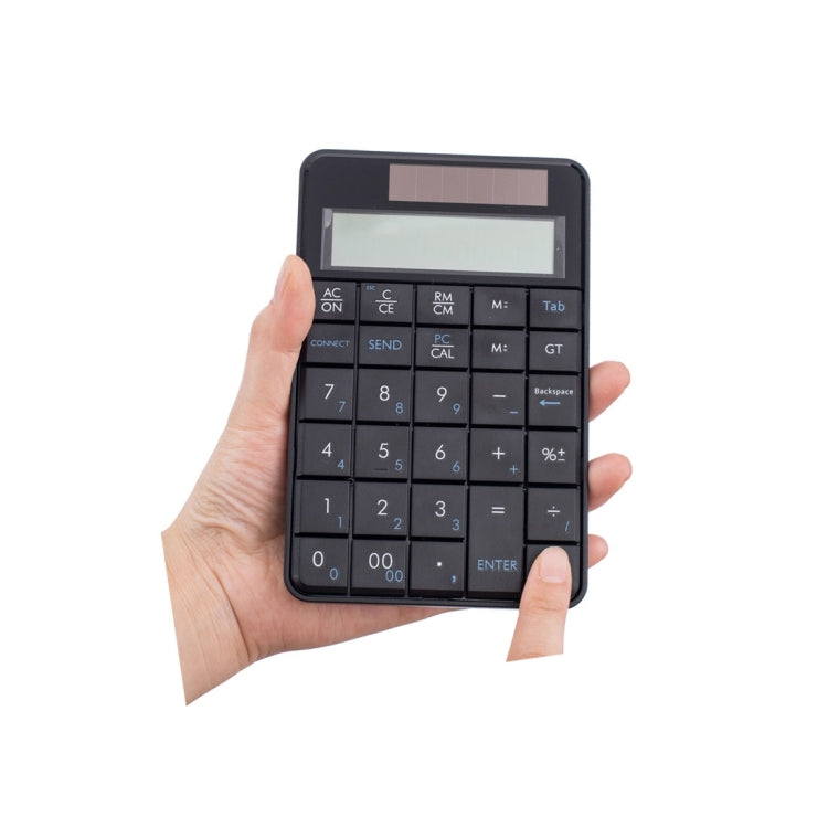 MC-56AG 2 in 1 2.4G USB Numeric Wireless Keyboard & Calculator with LCD Display(Black) - Wireless Keyboard by PMC TechLife | Online Shopping South Africa | PMC TechLife | Buy Now Pay Later Mobicred