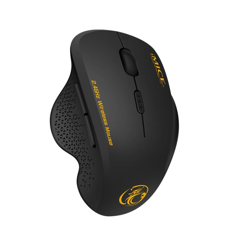 iMICE G6 Wireless Mouse 2.4G Office Mouse 6-button Gaming Mouse(Black) - free shipping - PMC Jewellery - Order now!