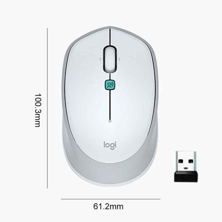 Logitech Voice M380 4 Buttons Smart Voice Input Wireless Mouse (Black)