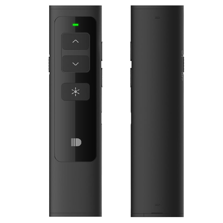 Doosl DSIT013 2.4GHz Rechargeable PowerPoint Presentation Remote Control Multi-functional Laser Pointer for PowerPoint / Keynote / Prezi, Control Distance: 100m(Black) - by DOOSL | Online Shopping South Africa | PMC Jewellery | Buy Now Pay Later Mobicred