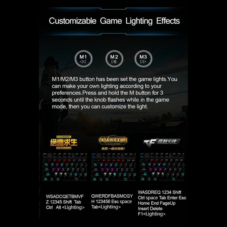 AULA F2088 108 Keys Mixed Light Plating Punk Mechanical Brown Switch Wired USB Gaming Keyboard with Metal Button(Silver) - free shipping - PMC Jewellery - Order now!