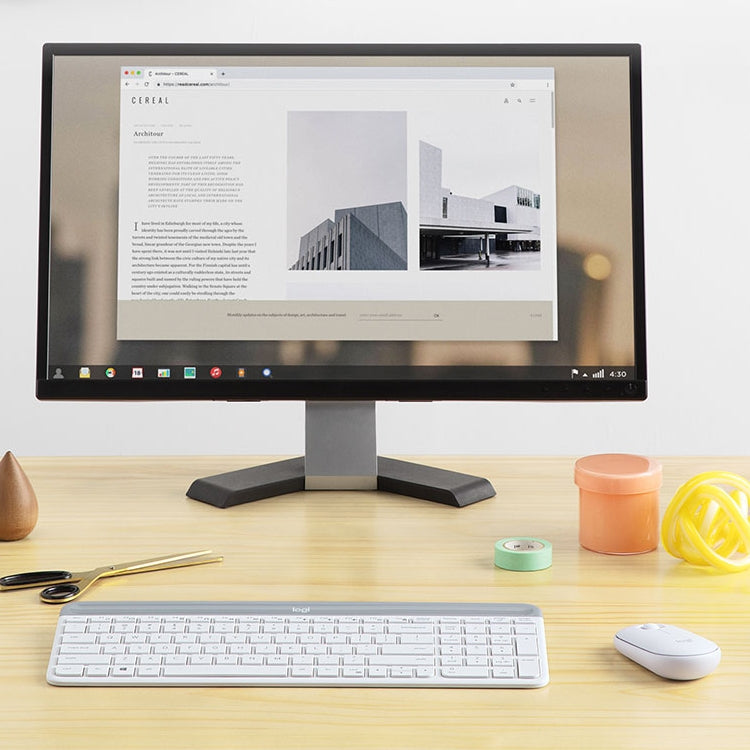 Logitech MK470 Wireless Silence Keyboard Mouse Set (Black) - free shipping - PMC Jewellery - Order now!