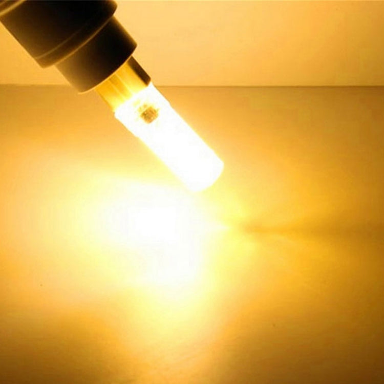 G9 5W 450LM 72 LED SMD 3014 Dimmable Silicone Corn Light Bulb, AC 110V (Warm White)