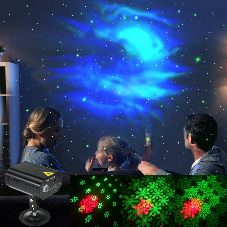 EMS-08 5V LED Snow Projection Laser Stage Light - Stage Lighting by PMc TechLife | Online Shopping South Africa | PMc TechLife | Buy Now Pay Later Mobicred