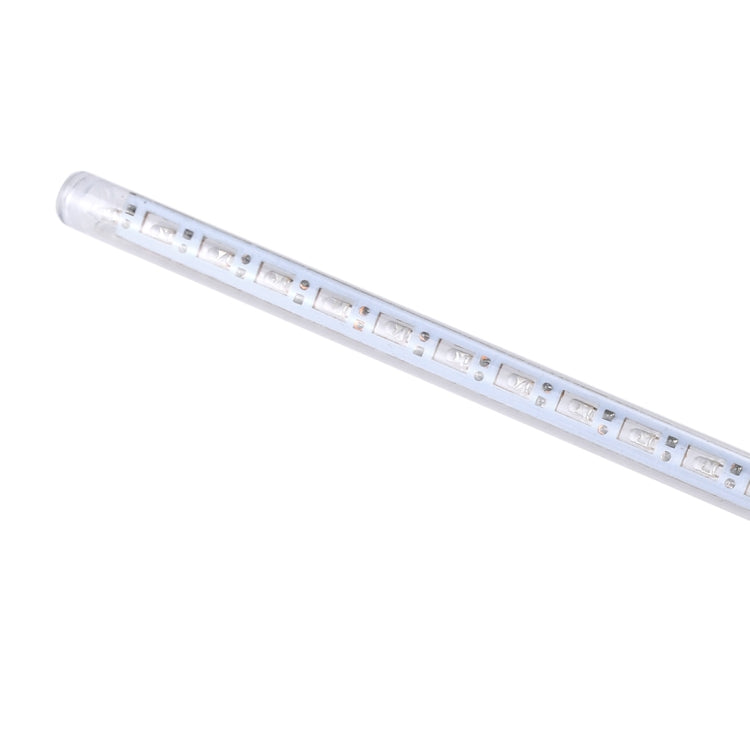 50cm 8 Tubes DIP Meteor Rain Light, LED Decorative Light, Tube Diameter: 1.2cm, AC 100-240V, US, EU Plug Optional(White Light) - Meteor Light by PMC Jewellery | Online Shopping South Africa | PMC Jewellery | Buy Now Pay Later Mobicred