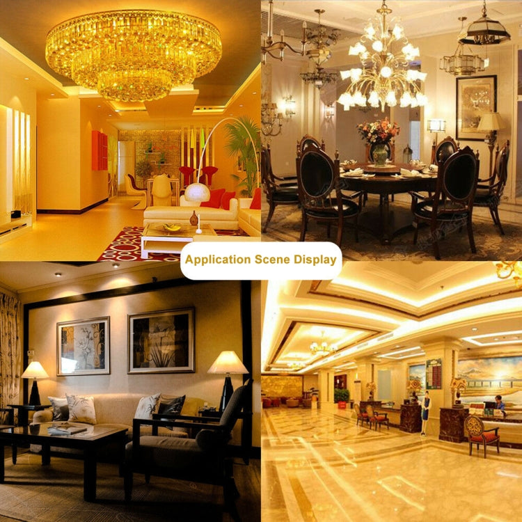 E12 102 LEDs SMD 2835 2800-3200K LED Corn Light, AC 110V(Warm White) - LED Blubs & Tubes by PMc TechLife | Online Shopping South Africa | PMc TechLife | Buy Now Pay Later Mobicred