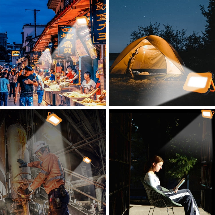 50W 32 LEDs Solar Portable Camping Light Magnetic Lighting Emergency Light with Four Levels of Brightness & Power Bank & Battery Indicator - Camping Lighting by PMc TechLife | Online Shopping South Africa | PMc TechLife | Buy Now Pay Later Mobicred