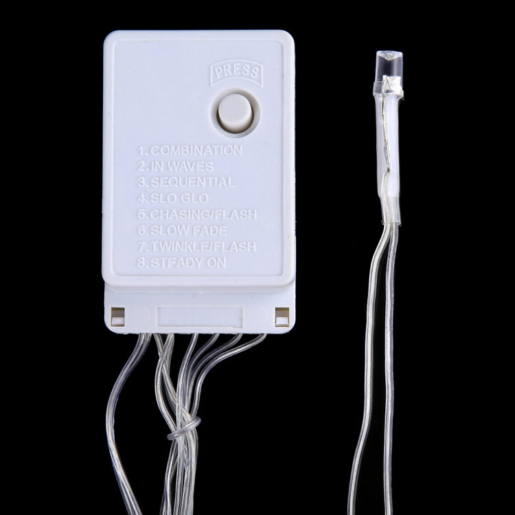 3m(Length) x 2m(Height) Colorful Light LED Decoration Light, 200 LEDs Reticular String Light with End Joint & Multi-function Controller, US Plug, AC 110V