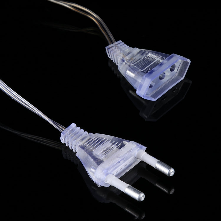 3m(Length) x 2m(Height) LED Decoration Light, 200 LEDs Reticular String Light with End Joint & Multi-function Controller, EU Plug, AC 220V