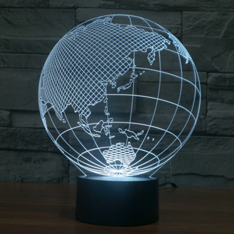 Asia Style 3D Touch Switch Control LED Light , 7 Color Discoloration Creative Visual Stereo Lamp Desk Lamp Night Light - Novelty Lighting by PMC TechLife | Online Shopping South Africa | PMC TechLife | Buy Now Pay Later Mobicred