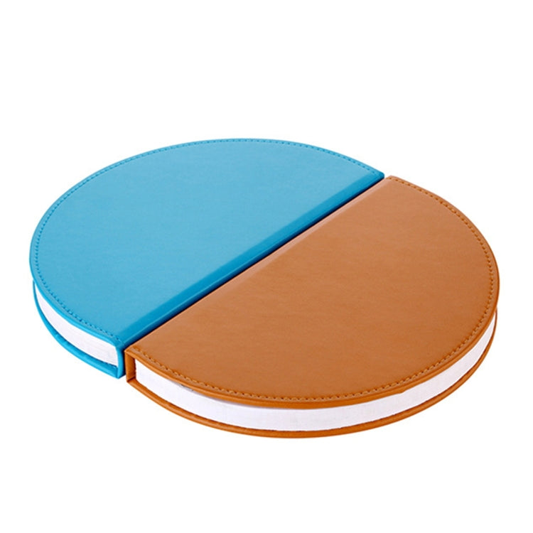 Foldable Pages Colorful Dimming Book Shape LED Light , Creative Portable USB Charging Semicircle Night Light with Remote Control(Blue)