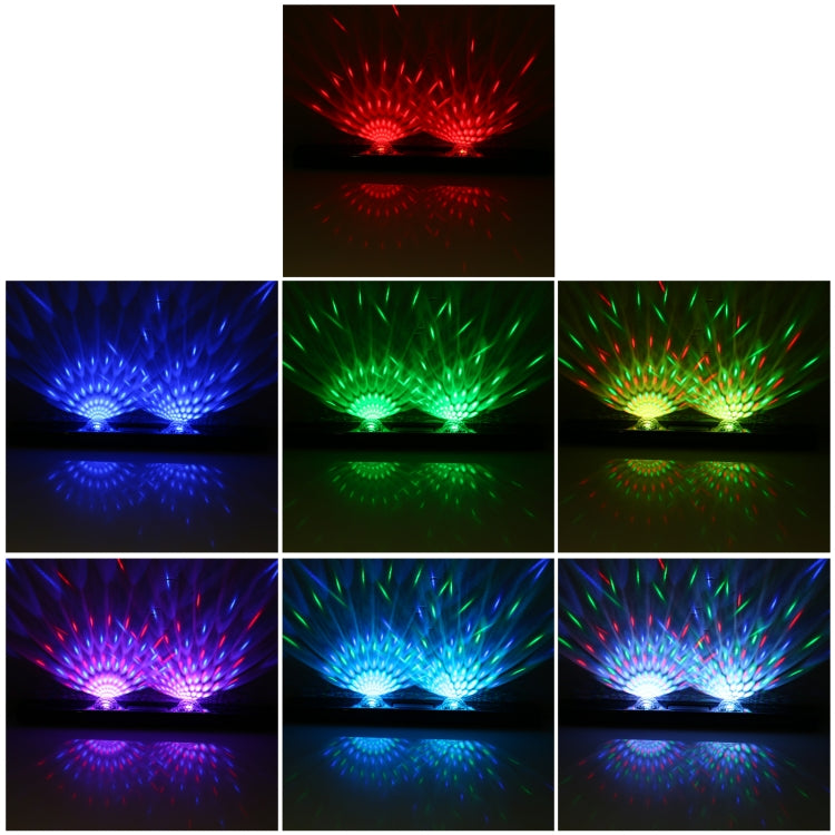 D88-S LED Smart Sensor Wireless Car USB Rechargeable Gypsophila Music Atmosphere Light