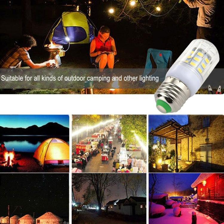 E27 27 LEDs 3W LED Corn Light SMD 5730 Energy-saving Bulb, DC 24V (White Light)