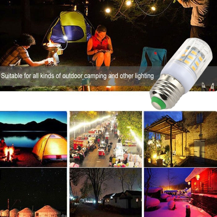 E27 27 LEDs 3W LED Corn Light SMD 5730 Energy-saving Bulb, DC 24V (Warm White)