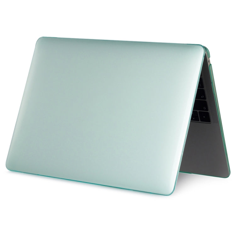 For MacBook Air 13.3 inch A1932 2018 & A2179 2020 & A2337 Laptop Crystal Style Protective Case(Green)