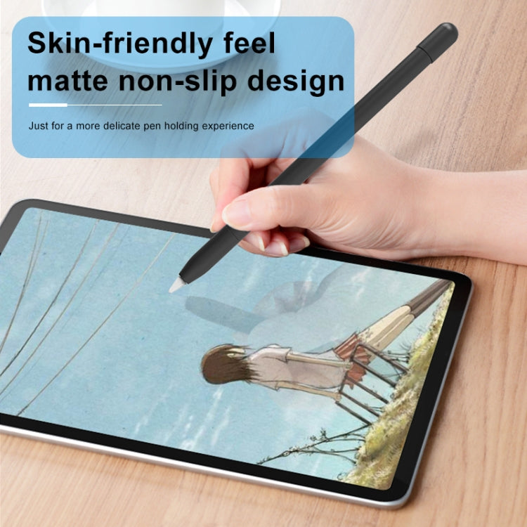 Metal Matte Non-slip Stylus Pen Protective Case for Apple Pencil 2 (Black) - free shipping - PMC Jewellery - Order now!