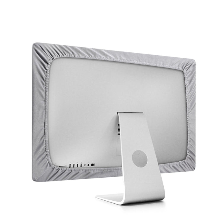 Portable Desktop Computer Dust-proof Cover for Apple iMac 21 inch , Size: 50x22cm(Silver)