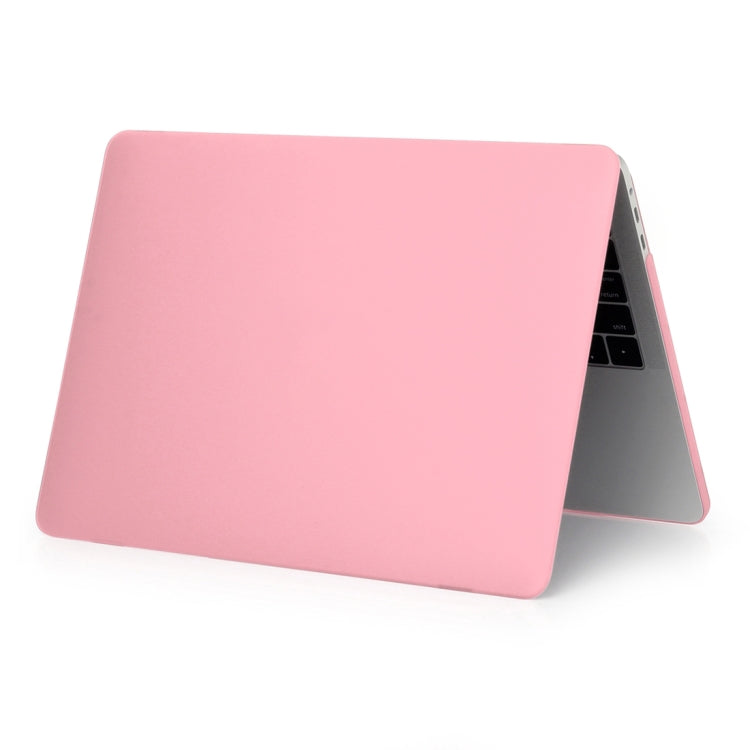 ENKAY Hat-Prince 2 in 1 Frosted Hard Shell Plastic Protective Case + US Version Ultra-thin TPU Keyboard Protector Cover for 2016 New MacBook Pro 15.4 inch with Touchbar (A1707)(Pink)