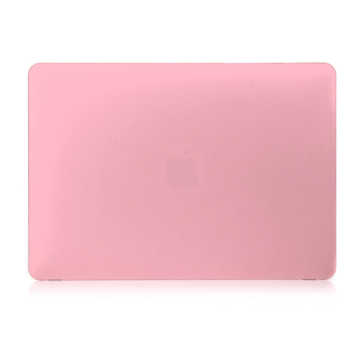 ENKAY Hat-Prince 2 in 1 Frosted Hard Shell Plastic Protective Case + Europe Version Ultra-thin TPU Keyboard Protector Cover for 2016 MacBook Pro 13.3 Inch without Touch Bar (A1708) (Pink)