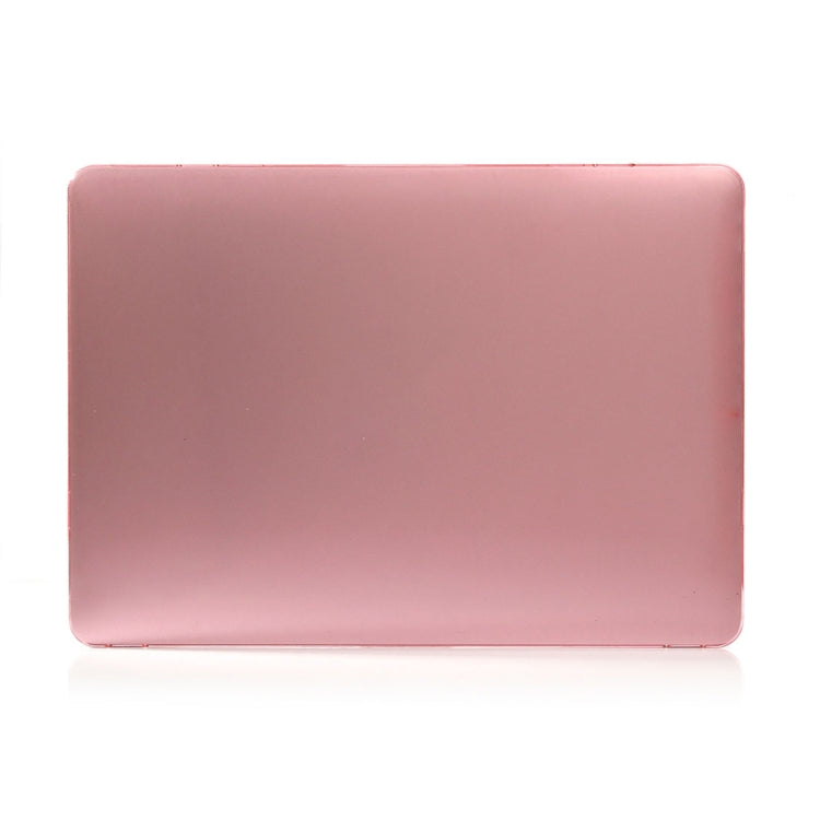 ENKAY Hat-Prince 2 in 1 Crystal Hard Shell Plastic Protective Case + Europe Version Ultra-thin TPU Keyboard Protector Cover for 2016 MacBook Pro 13.3 Inch without Touch Bar (A1708) (Pink)