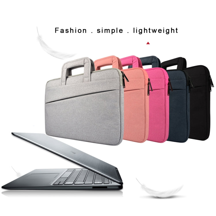ST03S 15.6 inch Double Side Pockets Wearable Oxford Cloth Soft Handle Portable Laptop Tablet Bag(Grey) - 15.6 - 17 inch by PMC TechLife | Online Shopping South Africa | PMC TechLife | Buy Now Pay Later Mobicred