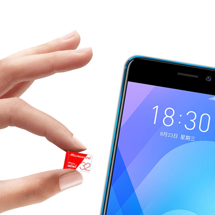 MICRODATA 64GB High Speed U3 Red and White TF(Micro SD) Memory Card - free shipping - PMC Jewellery - Order now!