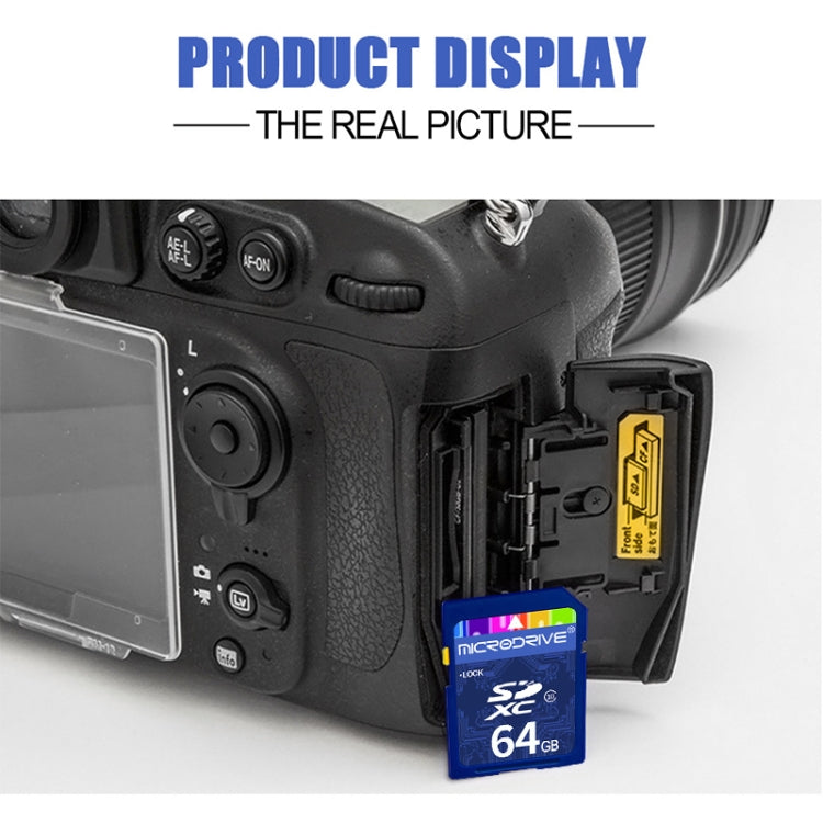 Microdrive 64GB High Speed Class 10 SD Memory Card for All Digital Devices with SD Card Slot - SD Card by PMC Jewellery | Online Shopping South Africa | PMC Jewellery | Buy Now Pay Later Mobicred