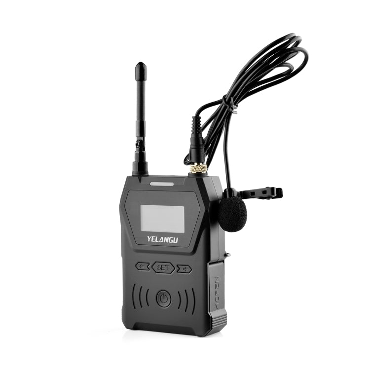 YELANGU YLG9929B MX4 Dual-Channel 100CH UHF Wireless Microphone System with 2 Transmitters and Receiver for DSLR Cameras and Video Cameras(Black) - free shipping - PMC Jewellery - Order now!