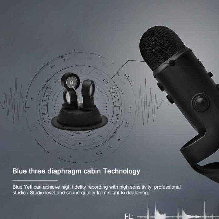 Logitech Blue Yeti USB Condenser Microphone(Black) - free shipping - PMC Jewellery - Order now!