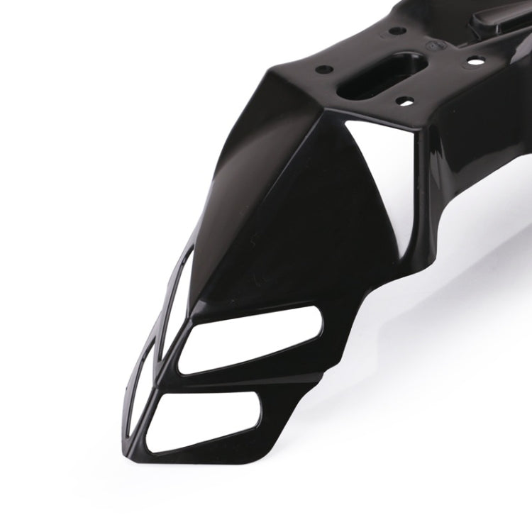 Speedpark Motorcycle Modified Front Wheel Fender Dustproof Splash Flaps Mudguards for Yamaha / Suzuki / KTM (Black)