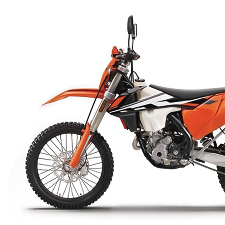 Speedpark Motorcycle Modified Front Wheel Fender Dustproof Splash Flaps Mudguards for Yamaha / Suzuki / KTM (Orange) - Others by Speedpark | Online Shopping South Africa | PMC Jewellery | Buy Now Pay Later Mobicred