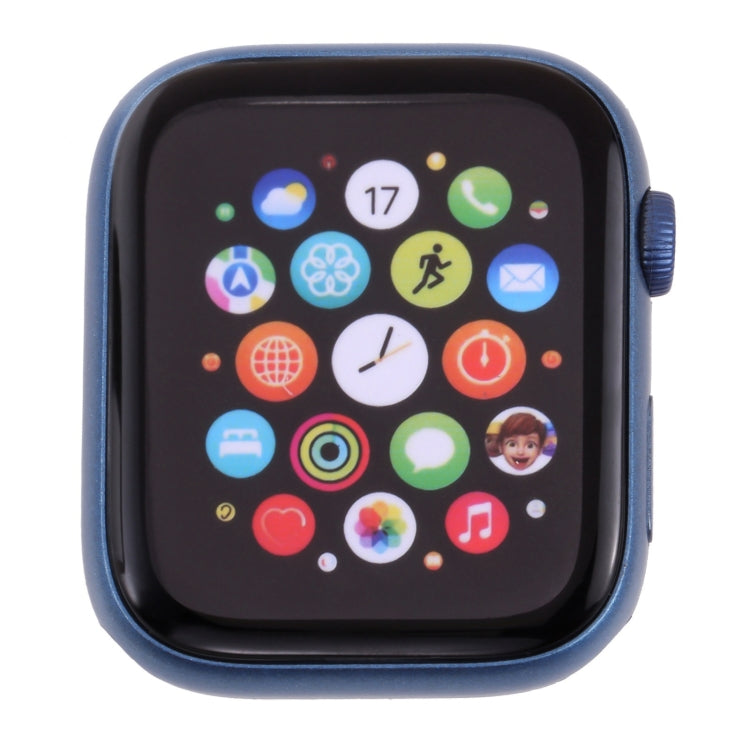 For Apple Watch Series 7 45mm Color Screen Non-Working Fake Dummy Display Model, For Photographing Watch-strap, No Watchband (Blue)