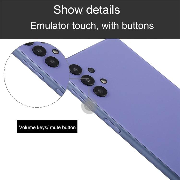 For Samsung Galaxy A32 5G Color Screen Non-Working Fake Dummy Display Model (Purple)