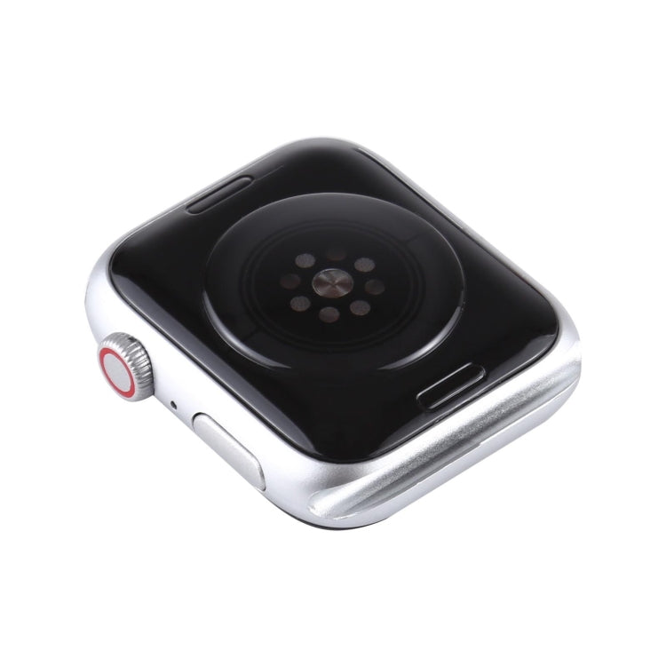 For Apple Watch Series 6 40mm Black Screen Non-Working Fake Dummy Display Model, For Photographing Watch-strap, No Watchband(Silver)
