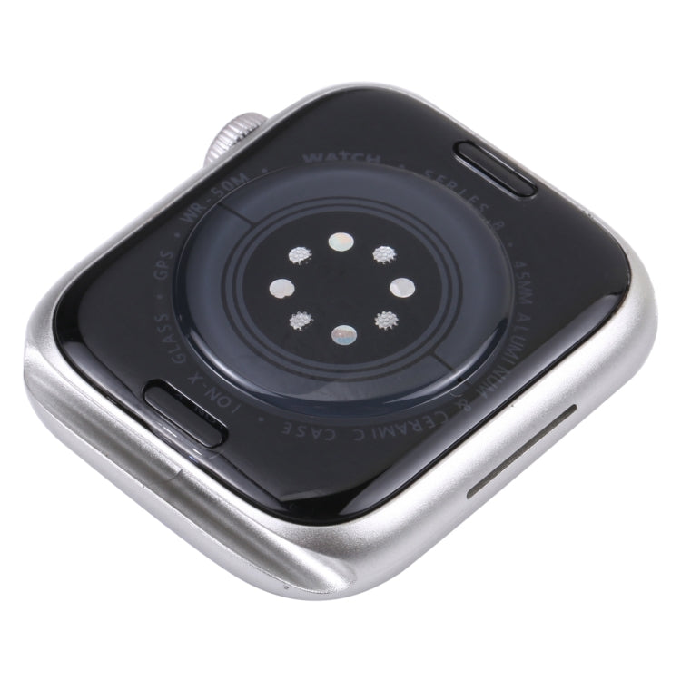 For Apple Watch Series 8 45mm Color Screen Non-Working Fake Dummy Display Model, For Photographing Watch-strap, No Watchband(Starlight)