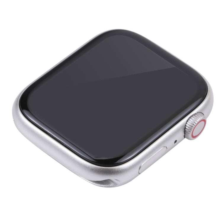 For Apple Watch Series 8 45mm Black Screen Non-Working Fake Dummy Display Model, For Photographing Watch-strap, No Watchband(Starlight)