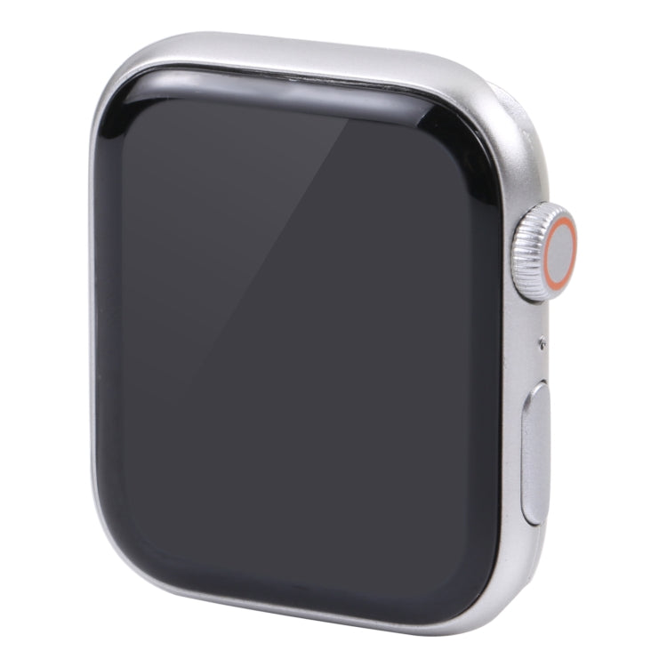 For Apple Watch SE 2022 40mm Black Screen Non-Working Fake Dummy Display Model, For Photographing Watch-strap, No Watchband (Starlight)