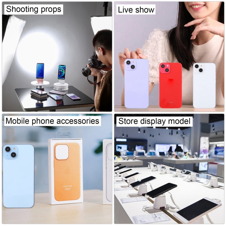 For iPhone 14 Plus Black Screen Non-Working Fake Dummy Display Model (Yellow)