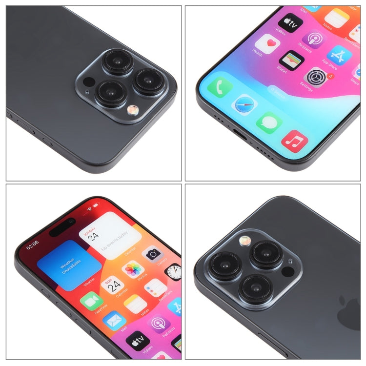 For iPhone 15 Pro Color Screen Non-Working Fake Dummy Display Model (Black) - free shipping - PMC Jewellery - Order now!