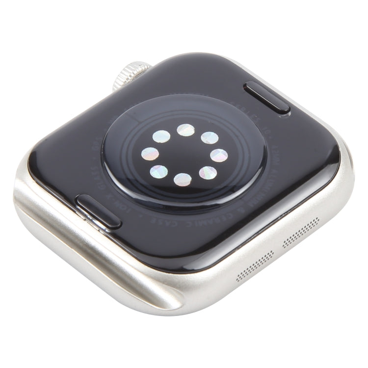 For Apple Watch Series 10 42mm Color Screen Non-Working Fake Dummy Display Model, For Photographing Watch-strap, No Watchband (Silver)
