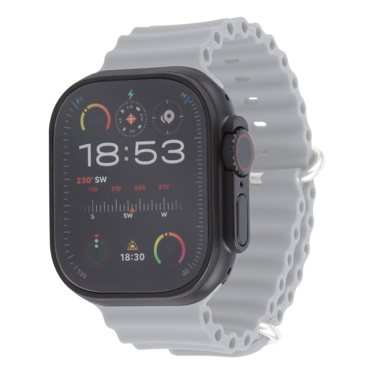 For Apple Watch Ultra 2 49mm Color Screen Non-Working Fake Dummy Display Model, For Photographing Watch-strap, No Watchband (Black)