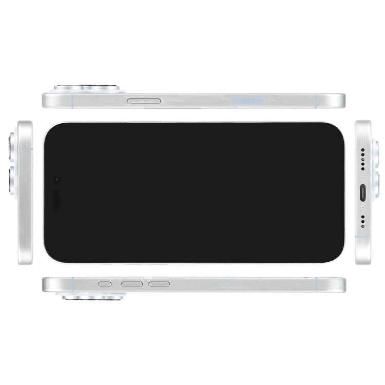 For iPhone 16 Pro Max Black Screen Non-Working Fake Dummy Display Model (White)