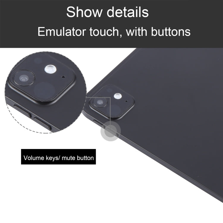 For iPad Pro 11 2024 Black Screen Non-Working Fake Dummy Display Model (Black)
