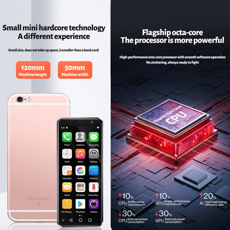 SOYES XS16 Pro, 4GB+128GB, 4.0 inch Android 9.0 MTK6762 Octa Core up to 2.0GHz, OTG, Network: 4G, Dual SIM (Black)