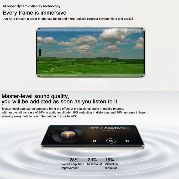 Honor 300 Pro, 12GB+256GB, Screen Fingerprint, 6.78 inch MagicOS 9.0 / Android 15 Snapdragon 8 Gen 3 Octa Core, Network: 5G, NFC, OTG, Support Google Play (Black) - free shipping - PMc TechLife - Order now!