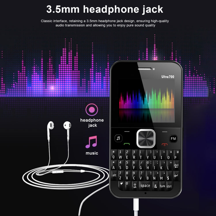 SERVO U700, 2.4 inch, MTK6261D, 58 Full Keyboards, Support Bluetooth, FM, NFC, Quick Dial, Flashlight, GSM, Quad SIM (Green) - free shipping - PMC Jewellery - Order now!